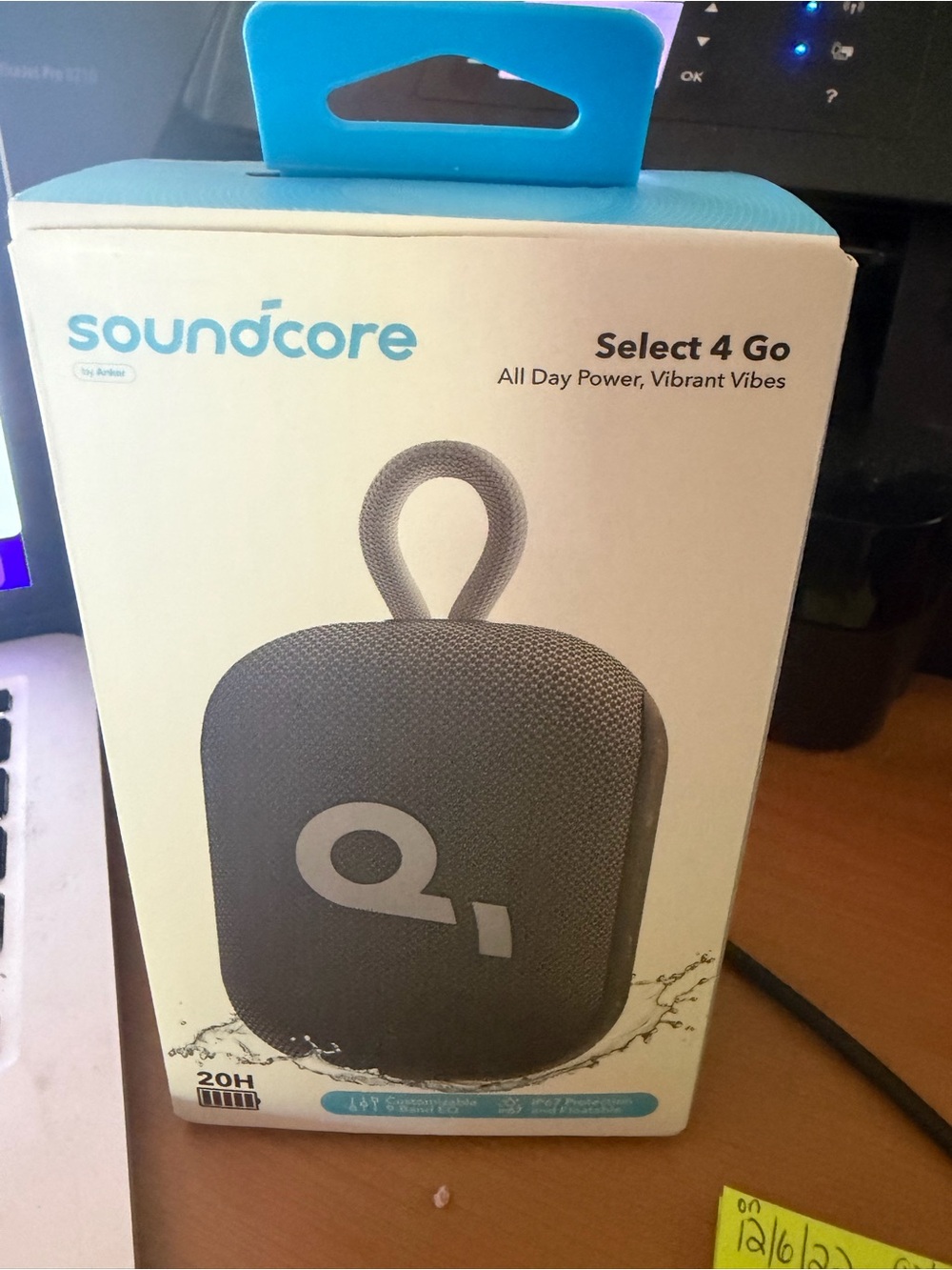 Soundcore Select 4 Go Portable Bluetooth Speaker — Black